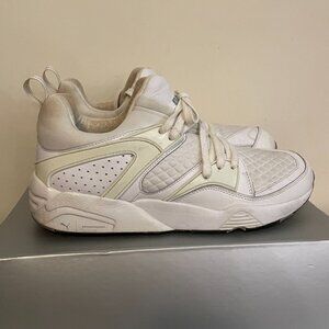 Puma Blaze of Glory x Meek Bike Life Sneakers Shoes Puma White Mens Size 10.5